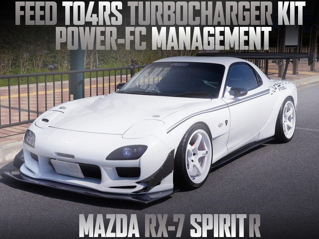 FEED TO4RS TURBO ON 13B-REW FOR RX7 SPIRIT-R