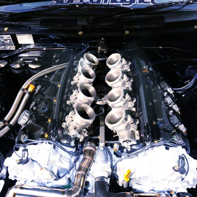 ITBs ON VK45DE 4500cc V8 ENGINE