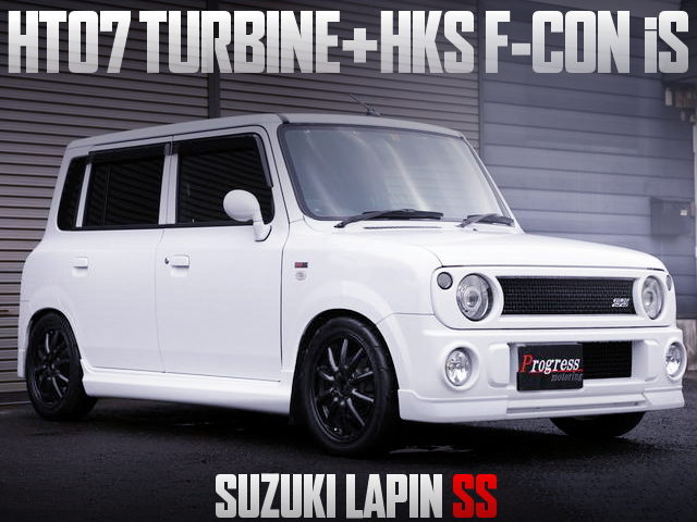 HT07 TURBO WITH HKS F-CON iS FOR HE21S LAPIN SS 