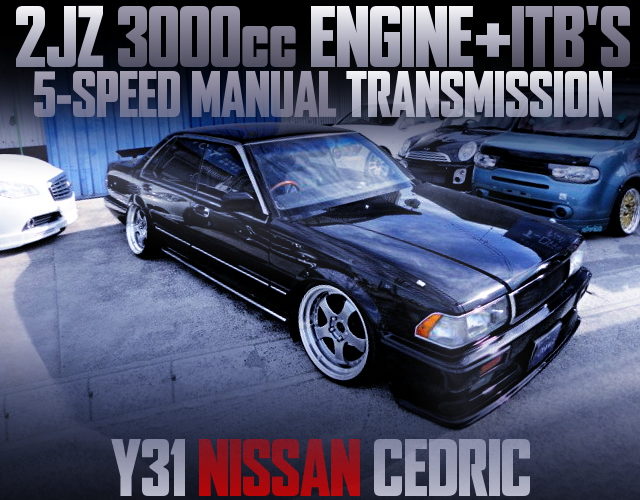 2JZ WITH ITBS ENGINE FOR Y31 CEDRIC