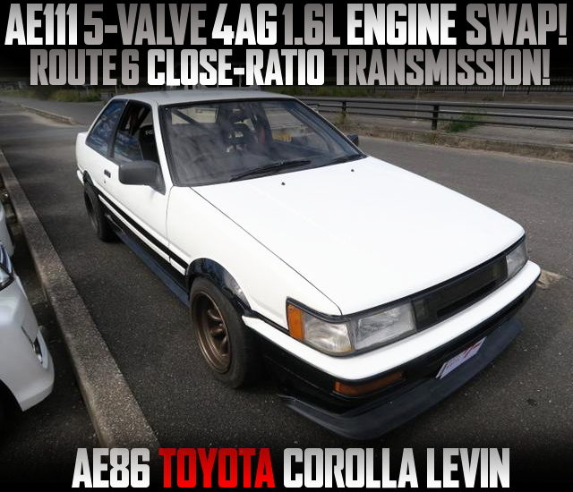 5V 4AG ENGINE CLOSE RATIO GEARBOX WITH AE86 LEVIN