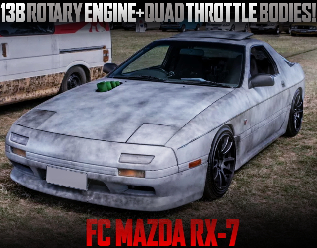 13B WITH QUAD THROTTLE BODIES FOR FC3S RX7