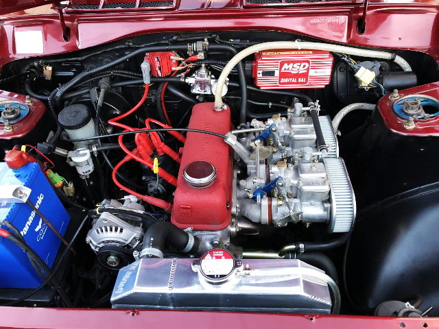 NISSAN A-TYPE OHC ENGINE WITH CARBs 