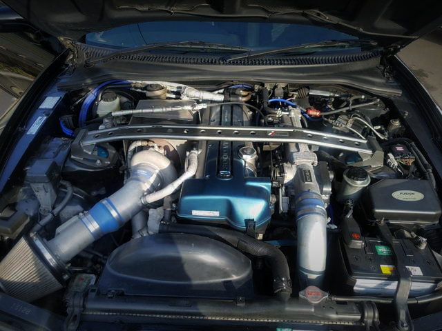 2JZ-GTE ENGINE WITH SINGLE TURBOCHARGER