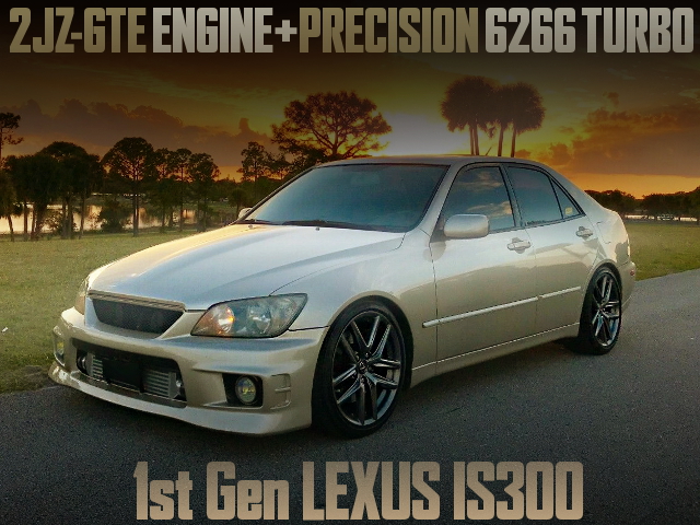 2JZ-GTE PRECISION 6266 SINGLE TURBO FOR 1st Gen LEXUS IS300