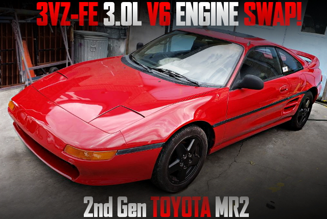 3VZ-FE 3000cc V6 ENGINE SWAP 2nd Gen TOYOTA MR2