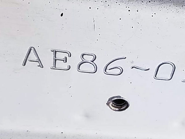 AE86 BODY LOGO NUMBER