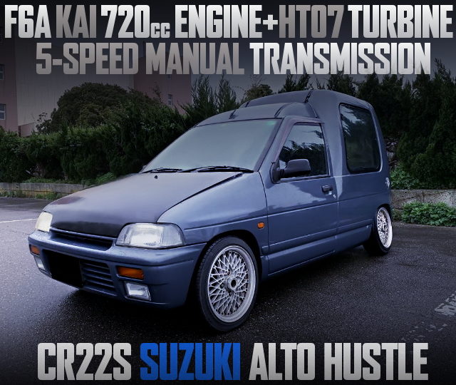 F6A 720cc AND HT07 TURBO WITH CR22S ALTO HUSTLE