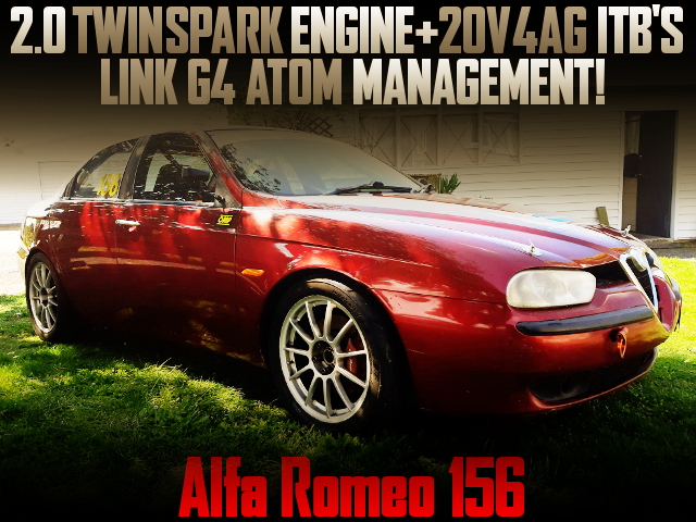 TWIN SPARK ENGINW AND 4AG ITBs WITH ALFAROMEO 156