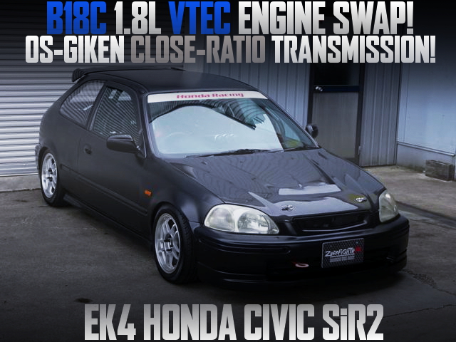 B18C ENGINE AND CLOSE-RATIO GEARBOX WITH EK4 CIVIC SiR2