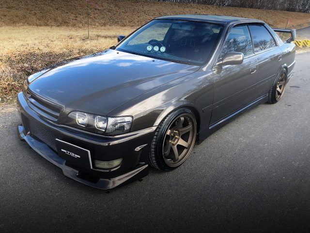 FRONT EXTERIOR JZX100 CHASER DARK BROWN COLOR