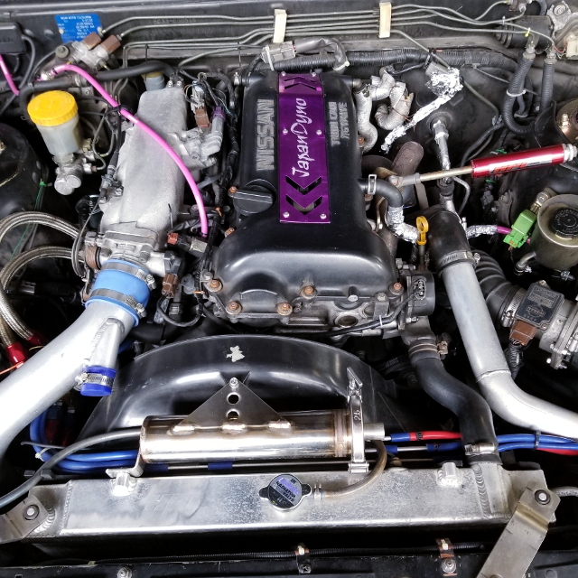 S14シルビア流用SR20DETターボエンジン+5速MTスワップ!公認取得!EC33 
