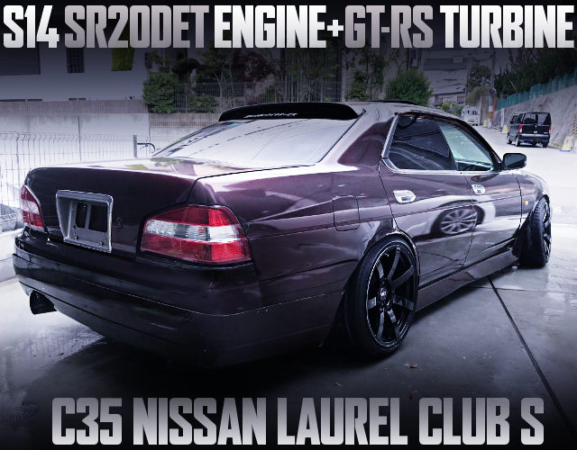SR20DET ENGINE AND GT-RS TURBO C35 LAUREL
