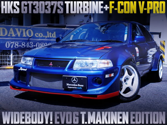 GT3037S TURBO AND WIDEBODY WITH EVO6 MAKINEN ED