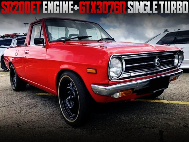 SR20DET ENGINE AND GTX3076R TURBO WITH DATSUN 1200 UTE