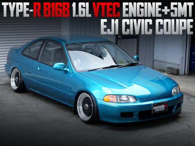 TYPE-R B16B VTEC ENGINE SWAPPED EJ1 CIVIC COUPE