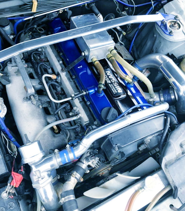 RB25DET TURBO ENGINE WITH ITBs