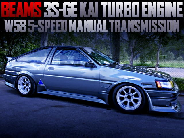 TURBOCHARGED 3S-GE SWAPPED AE86 SPRINTER