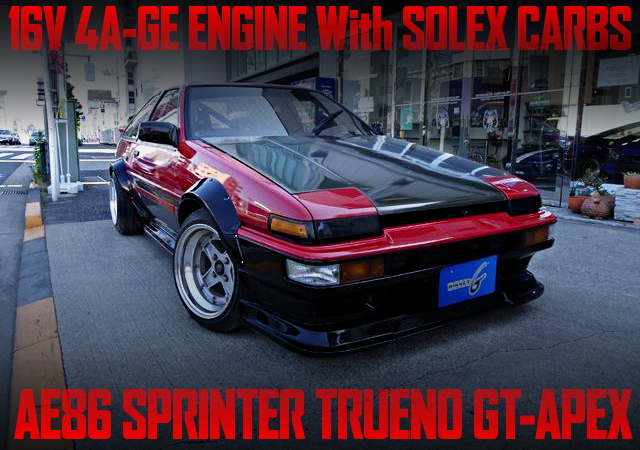 SOLEX CARBS ON 4AG ENGINE WITH AE86 TRUENO GT-APEX