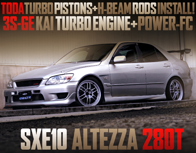 TURBO PISTONS INTO 3SGE TURBO ENGINE WITH ALTEZZA 280T