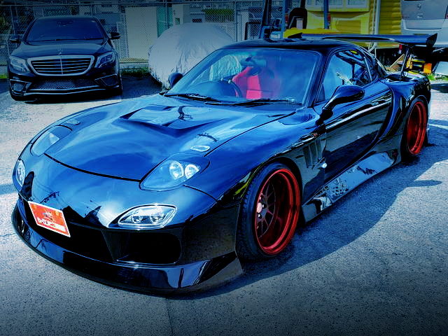 FROMT EXTERIOR FD3S RX-7 BLACK