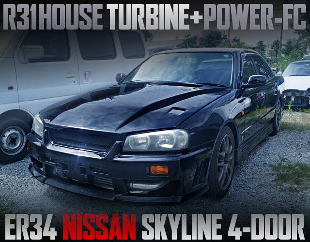 R31HOUSE TURBO AND POWER-FC WITH ER34 SKYLINE 4-DOOR
