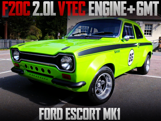 F20C VTEC ENGINE SWAPPED FORD ESCORT MK1