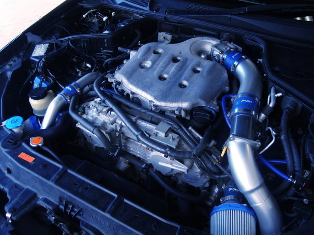 TWIN TURBOCHARGED VQ35DE V6 ENGINE