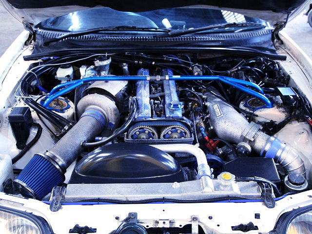 GREDDY INTAKE SURGE AND T78-33D TURBO ON 2JZ-GTE ENGINE
