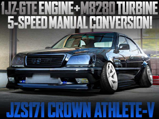 M8280 TURBO AND 5MT CONVERT WITH JZS171 COROWN ATHLETE V