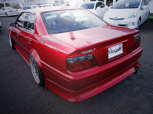 REAR EXTERIOR JZX100 CHASER MAZDA RED
