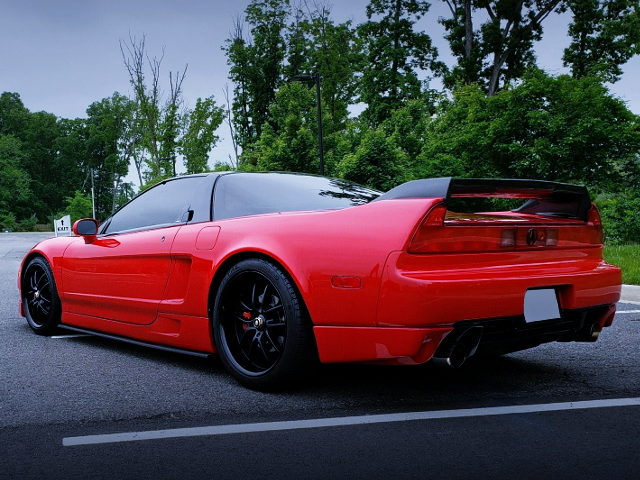 REAR EXTERIOR NA1 ACURA NSX OF RED