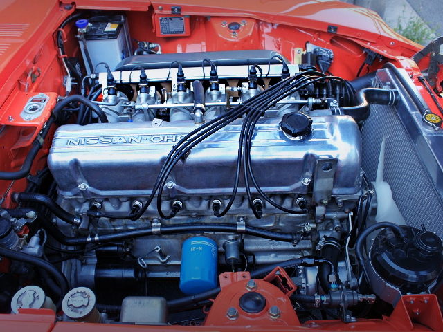 Lエンジン改6連スロットル モーテックm84制御 Z432r風ボディ仕上げ S30フェアレディzの国内中古車を掲載