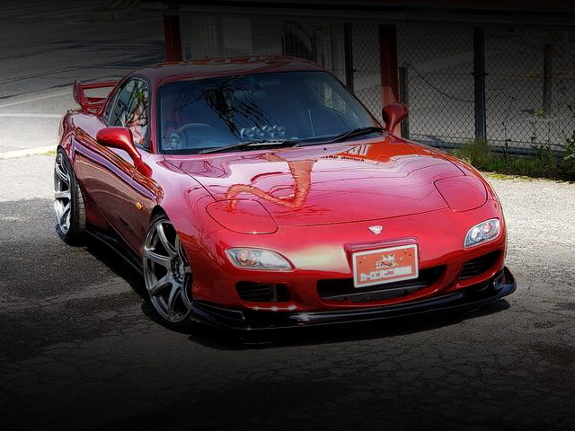 FRONT FACE SOUL RED FD3S RX-7