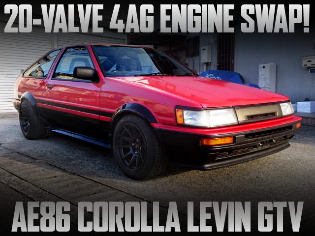 BODY RESTORATION AND 20V 4AG SWAPPED AE86 COROLLA LEVIN GTV