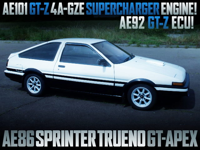 AE101 GTZ 4AGZE SC ENGINE SWAPPED AE86 TRUENO GT APEX