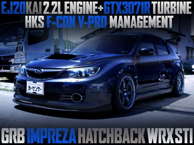 EJ20 2200cc AND GTX3071R TURBO OF GRB IMPREZA HATCH WRX STI