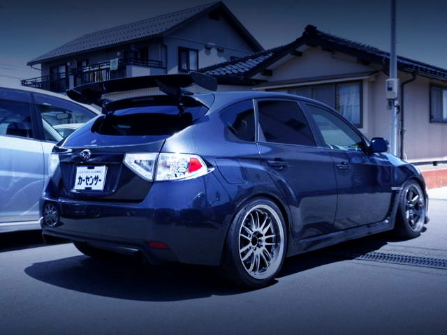 REAR EXTERIOR GRB IMPREZA HATCH WRX STI 