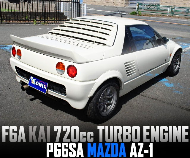F6A 720cc TURBO ENGINE SWAPPED PG6SA MAZDA AZ-1