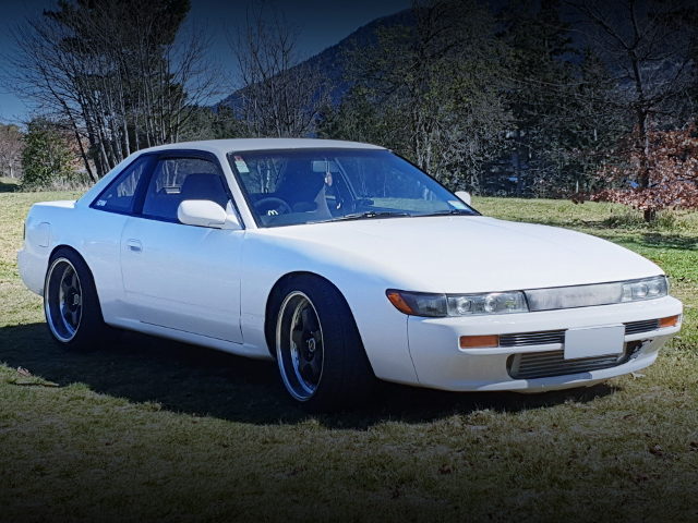 FRONT FACE S13 SILVIA WHITE