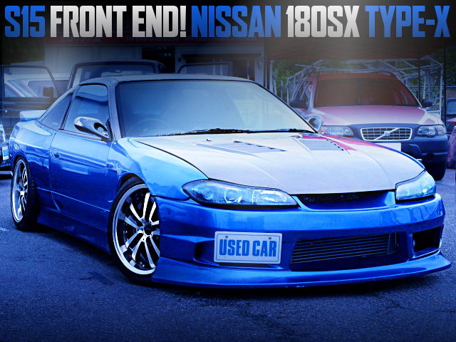 S15 SILVIA FRONT END COVERT TO 180SX TYPE-X