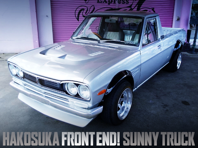 C10 HAKOSUKA FRONT END TO GB122 SUNNY TRUCK LONG
