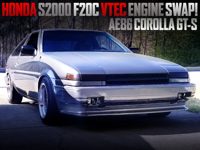 F20C VTEC ENGINE AND 6MT SWAPPED AE86 COROLLA GT-S