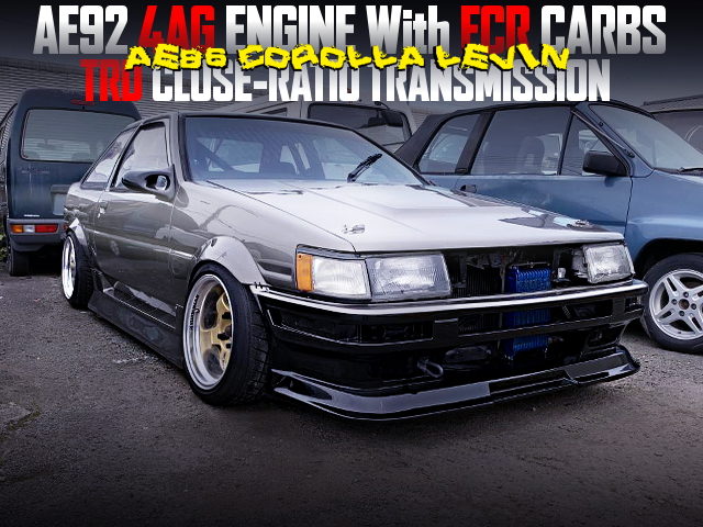 AE92 4AG With FCR CARBS INTO THE AE86 LEVIN
