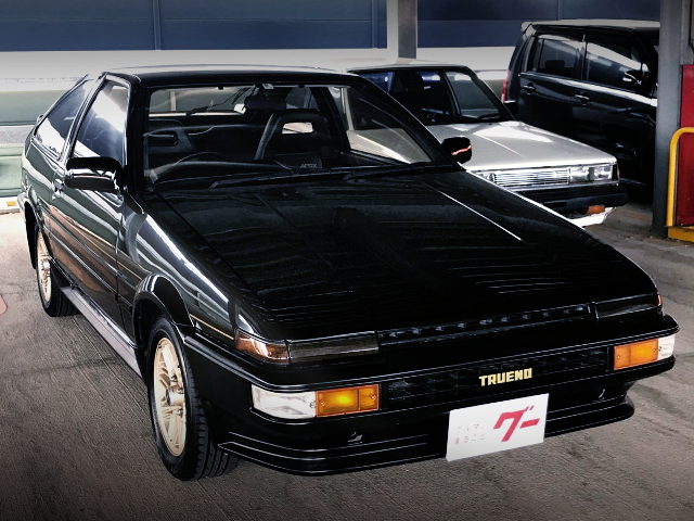 FRONT EXTERIOR FOR AE86 TRUENO BLACK LIMITED