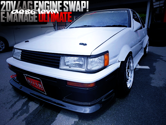 20V 4AG ENGINE SWAPPED AE86 LEVIN 3DOOR