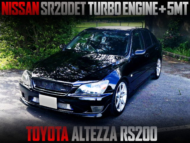 SR20DET TURBO ENGINE SWAPPED SXE10 ALTEZZA RS200 