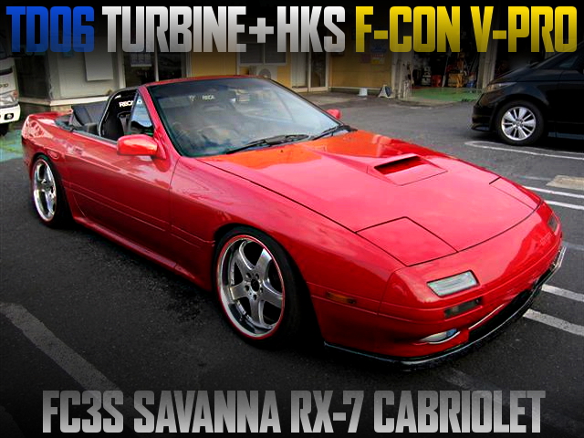 TD06 TURBINE AND F-CON V-PRO WITH FC3S RX7 CABRIOLET