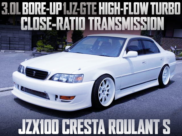 3L BORE-UP 1JZ with HIGH FLOW TURBO INTO A JZ100 CRESTA ROULANT S