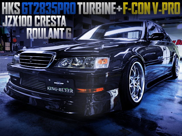 HKS GT2835PRO TURBO AND 5MT CONVERT WITH JZX100 CRESTA ROULANT G